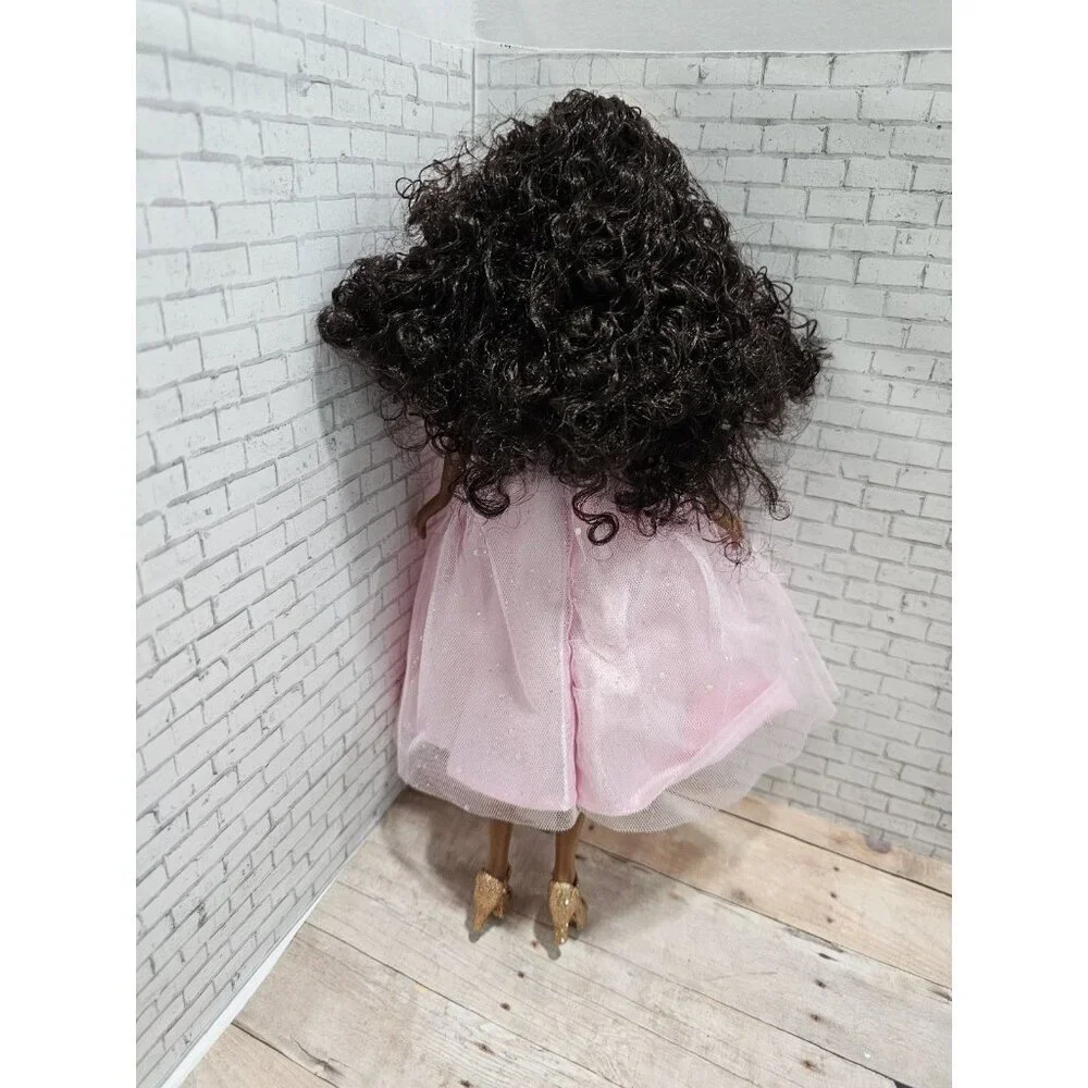 Dream Ella Let's Celebrate Yasmin Pink & Gold Glitter AA Fashion Doll Rare